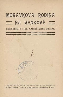 Morávkova rodina na venkově