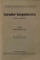 Národné hospodárstvo I. - II.