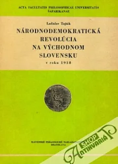 Národnodemokratická revolúcia na východnom Slovensku v roku 1918