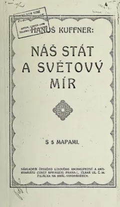Náš stát a světový mír