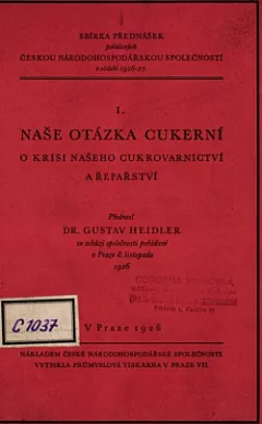 Naše otázka cukerní