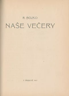 Naše večery