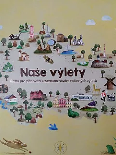 Naše výlety - Kniha pro plánování a zaznamenávání rodinných výletů