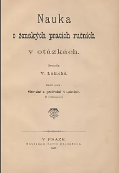 Nauka o ženských pracích ručních v otázkách- síťování