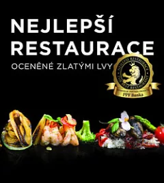 Nejlepší restaurace oceněné zlatými lvy 2018