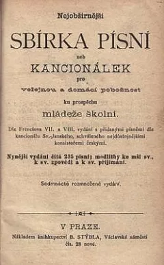 Nejobšírnější sbírka písní neb Kancionálek
