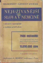 Nejužívanější slova v němčině
