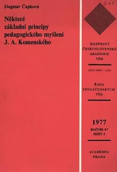 Některé základní principy pedagogického myšlení J. A. Komenského