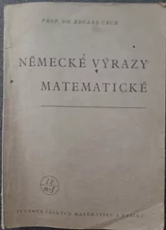 Německé výrazy matematické