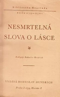 Nesmrtelná slova o lásce