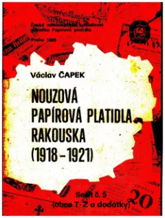 Nouzová papírová platidla Rakouska 1918 - 1921