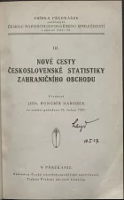 Nové cesty československé statistiky zahraničního obchodu