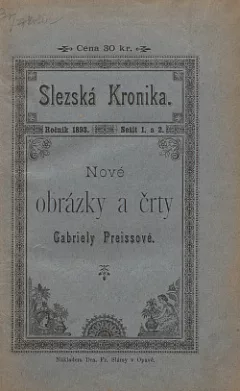 Nové obrázky a črty Gabriely Preissové