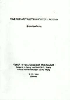 Nové poznatky o vztahu hostitel-patogen: Sborník referátů