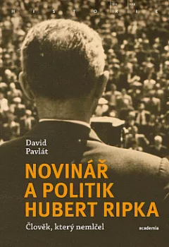 Novinář a politik Hubert Ripka