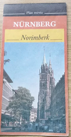 Nürnberg / Norimberk - plán města