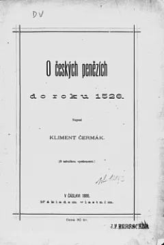 O českých penězích do roku 1526