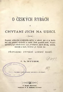 O českých rybách a chytání jich na udici