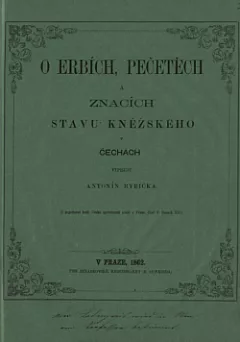 O erbích, pečetěch a znacích stavu kněžského v Čechách
