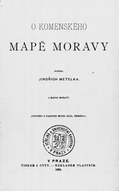 O Komenského mapě Moravy