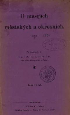 O musejích městských a okresních