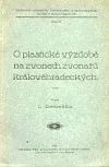 O plastické výzdobě na zvonech zvonařů královéhradeckých