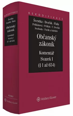 Občanský zákoník – Komentář. Svazek I