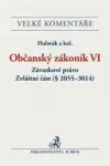 Občanský zákoník VI. Závazkové právo. Zvláštní část