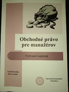 Obchodné právo pre manažérov