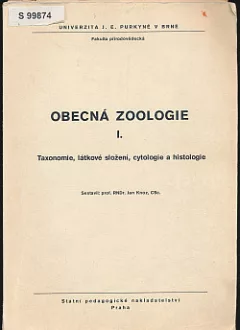 Obecná zoologie I.