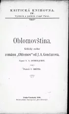 Oblomovština: Kritický rozbor románu „Oblomov“ od J. A. Gončarova
