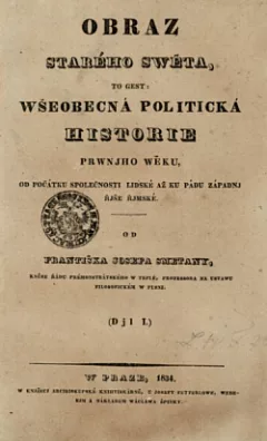 Obrazy starého světa, všeobecná historie politická