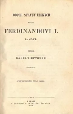 Odpor stavův českých proti Ferdinandovi I. L. 1547