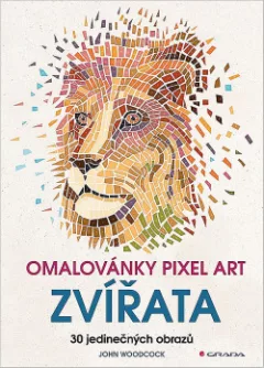 Omalovánky Pixel art Zvířata (30 jedinečných obrazů)