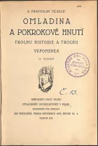 Omladina a pokrokové hnutí : trochu historie a trochu vzpomínek