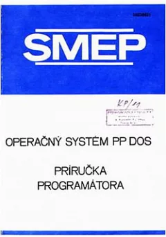 Operačný systém PP DOS - príručka programátora