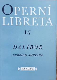 Dalibor-Operní libreta
