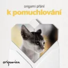 Origami přání - Miluji kočky (kotě)