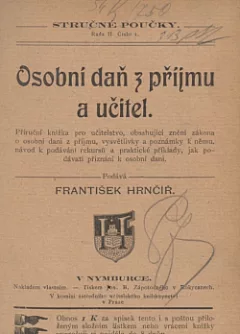 Osobní daň z příjmu učitelů