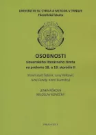 Osobnosti slovenského literárneho života na prelome 18. a 19. storočia v portrétoch II