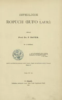 Osteologie ropuch
