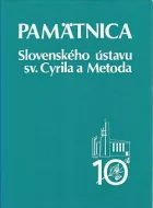 Pamätnica Slovenského ústavu sv. Cyrila a Metoda