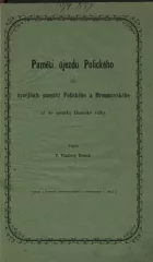 Paměti újezdu Polického čili nynějších panství Polického a Broumovského