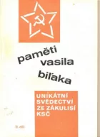 Paměti Vasila Biľaka (2.díl)