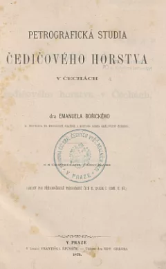 Petrografická studia čedičového horstva v Čechách