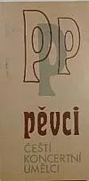 Pěvci: čeští koncertní umělci