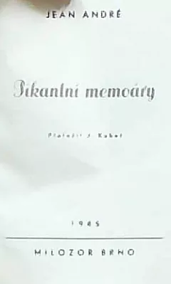 Pikantní memoáry