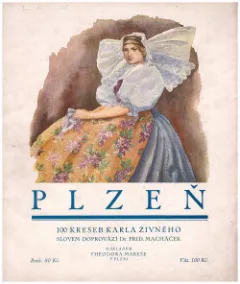 Plzeň: 100 kreseb Karla Živného