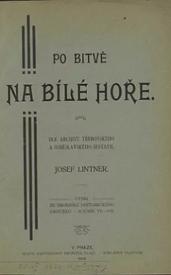 Po bitvě na Bílé Hoře