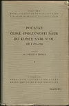 Počátky České společnosti nauk do konce XVIII.století